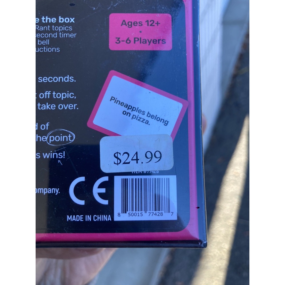 One Minute Rant Solid Roots Family Game New In Box Sealed Family Fun Game Night - Picture 8 of 10